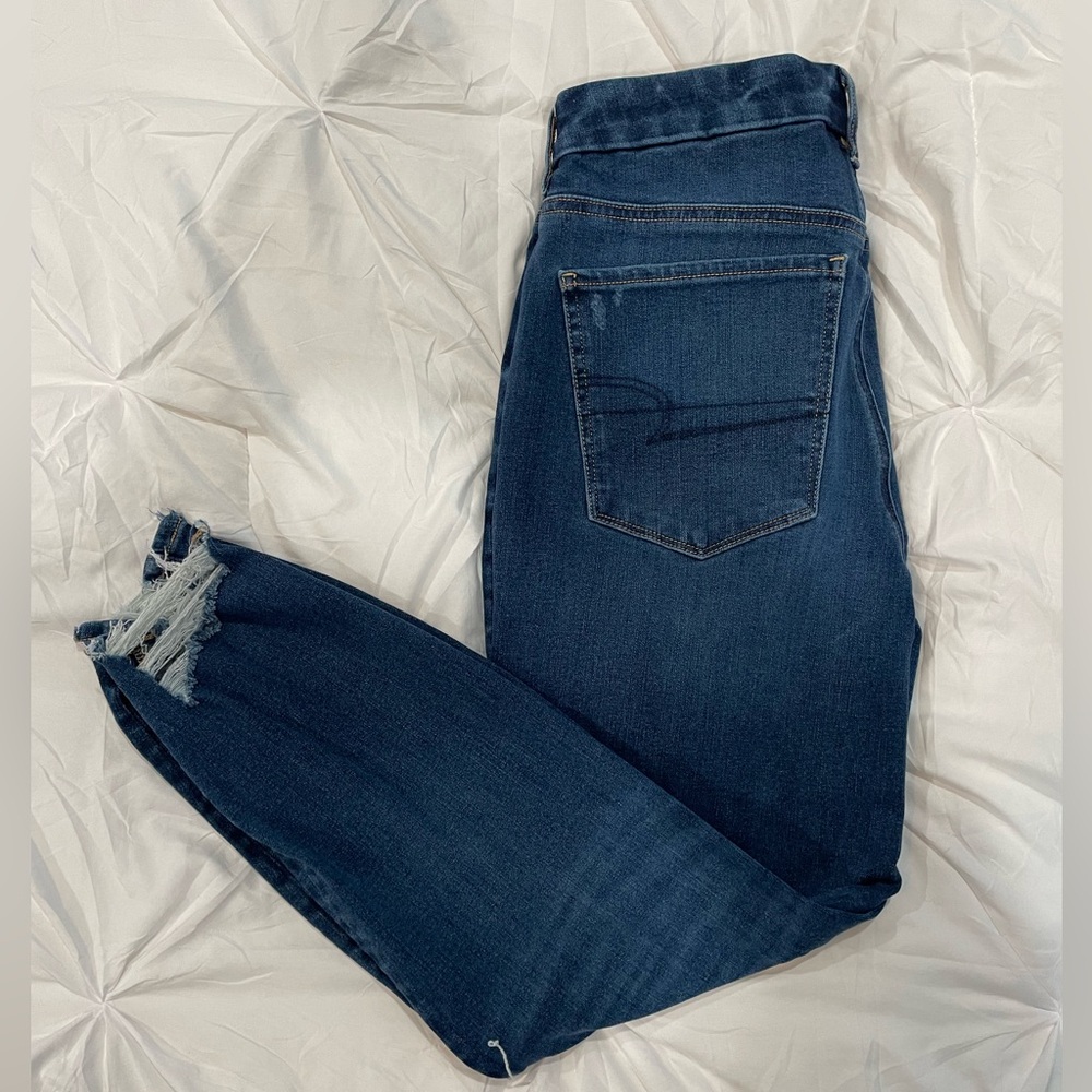 american eagle cropped jeans